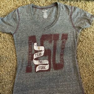 ASU women’s Vneck. Fear the Fork